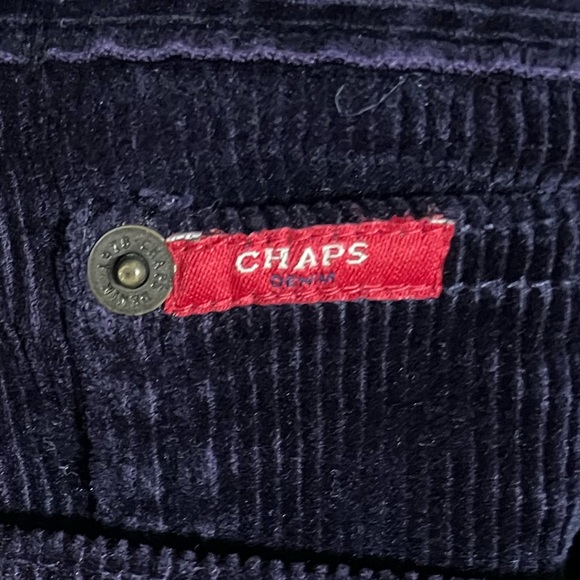 Chaps Denim Women’s Corduroy Jeans Purple Size 4 - Picture 4 of 10